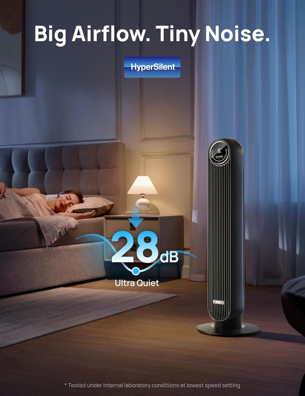 Dreo Nomad One Tower Fan Floor Fan Bladeless Standing Fan
