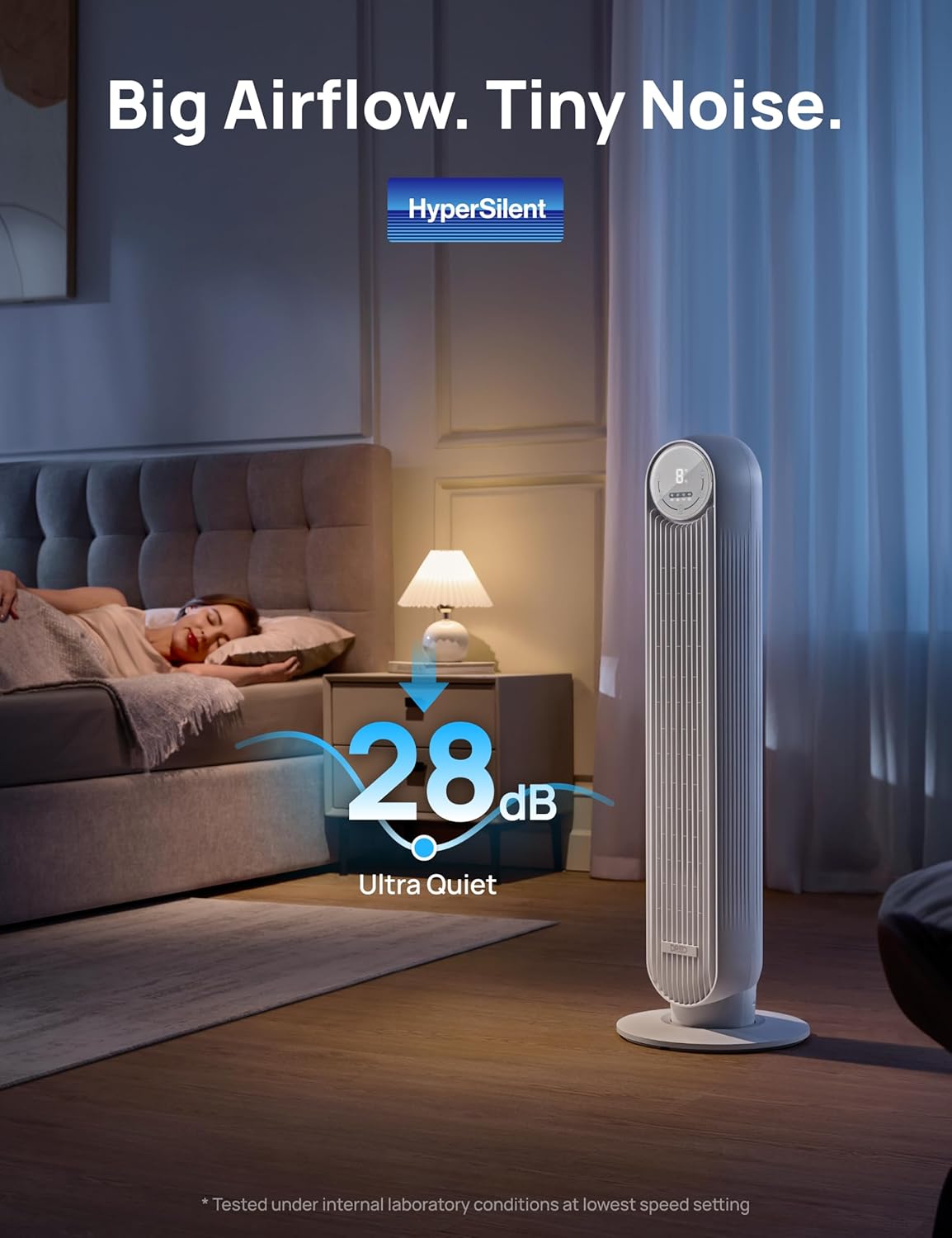 Dreo Nomad One Tower Fan Floor Fan Bladeless Standing Fan