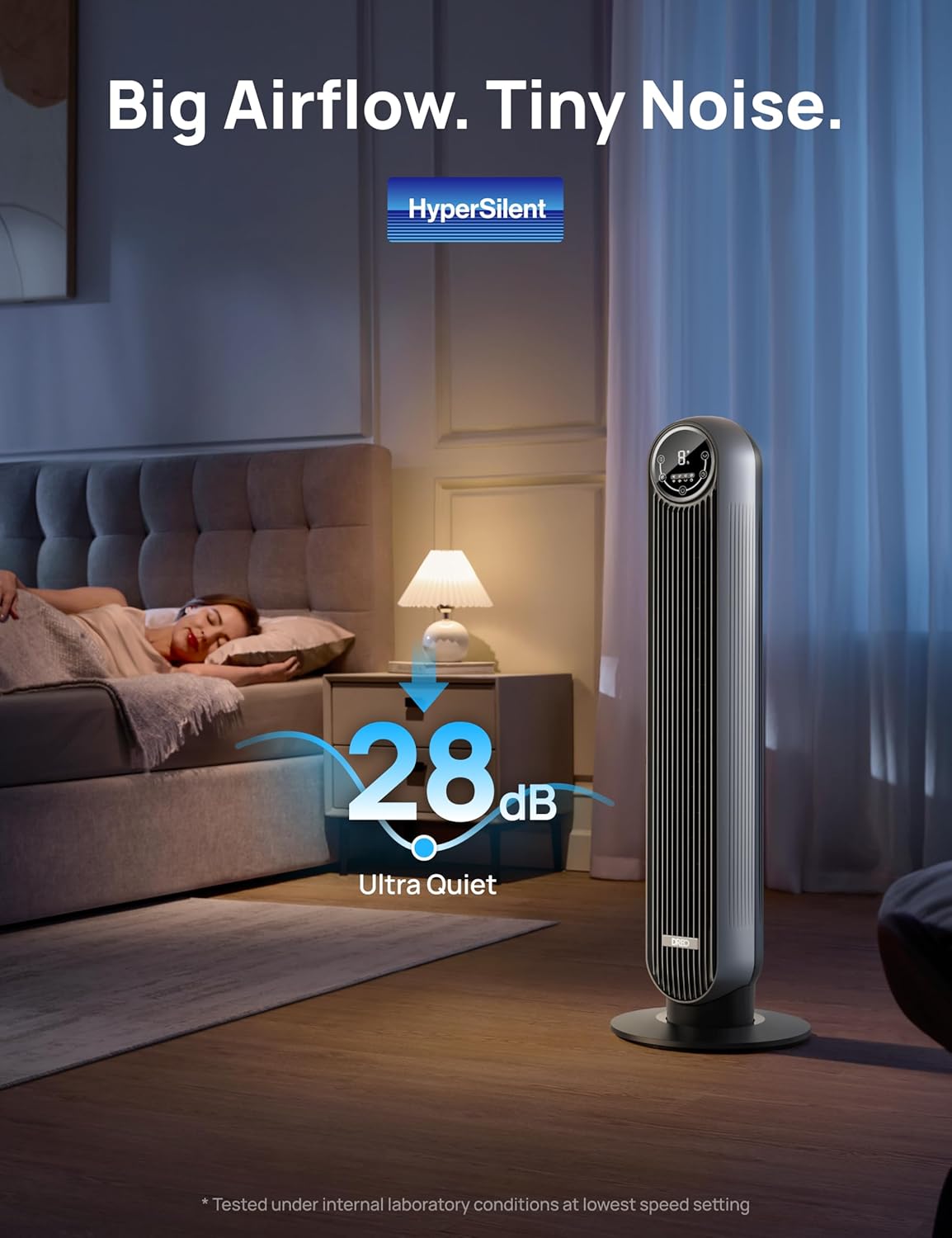 Dreo Nomad One Tower Fan Floor Fan Bladeless Standing Fan