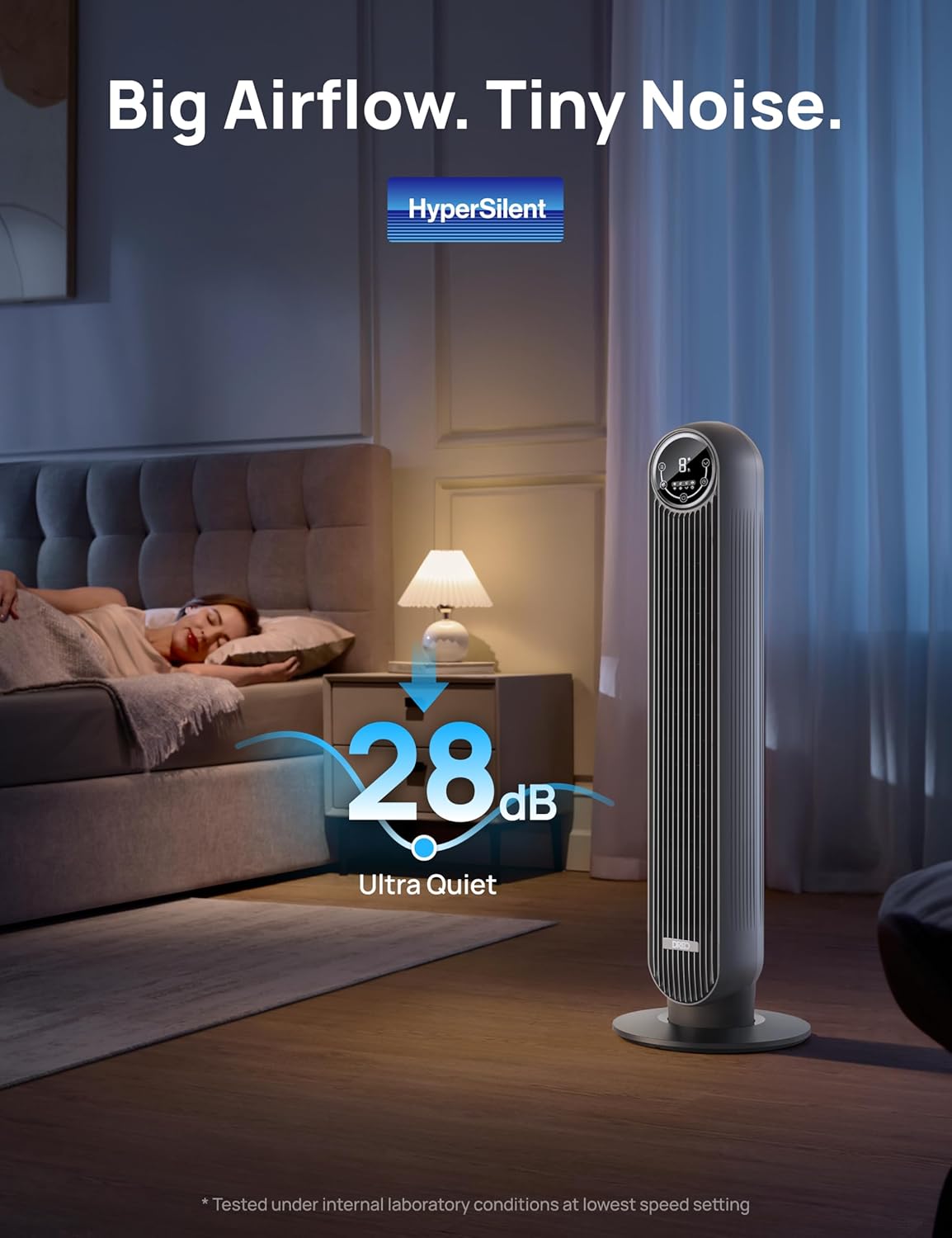 Dreo Nomad One Tower Fan Floor Fan Bladeless Standing Fan