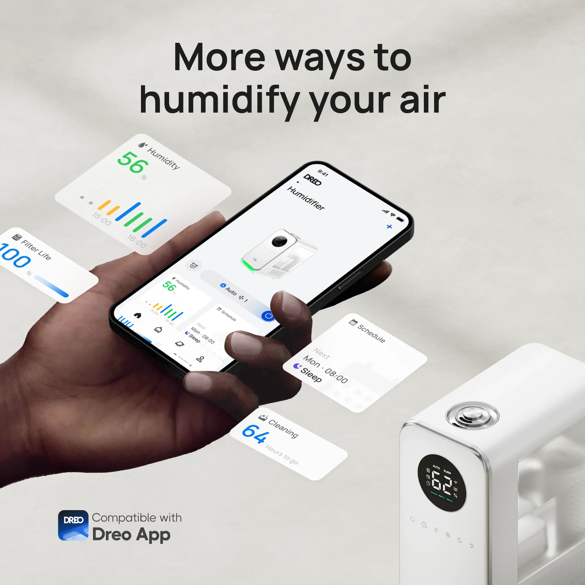 Smart Humidifier HM512S 5L - DREO