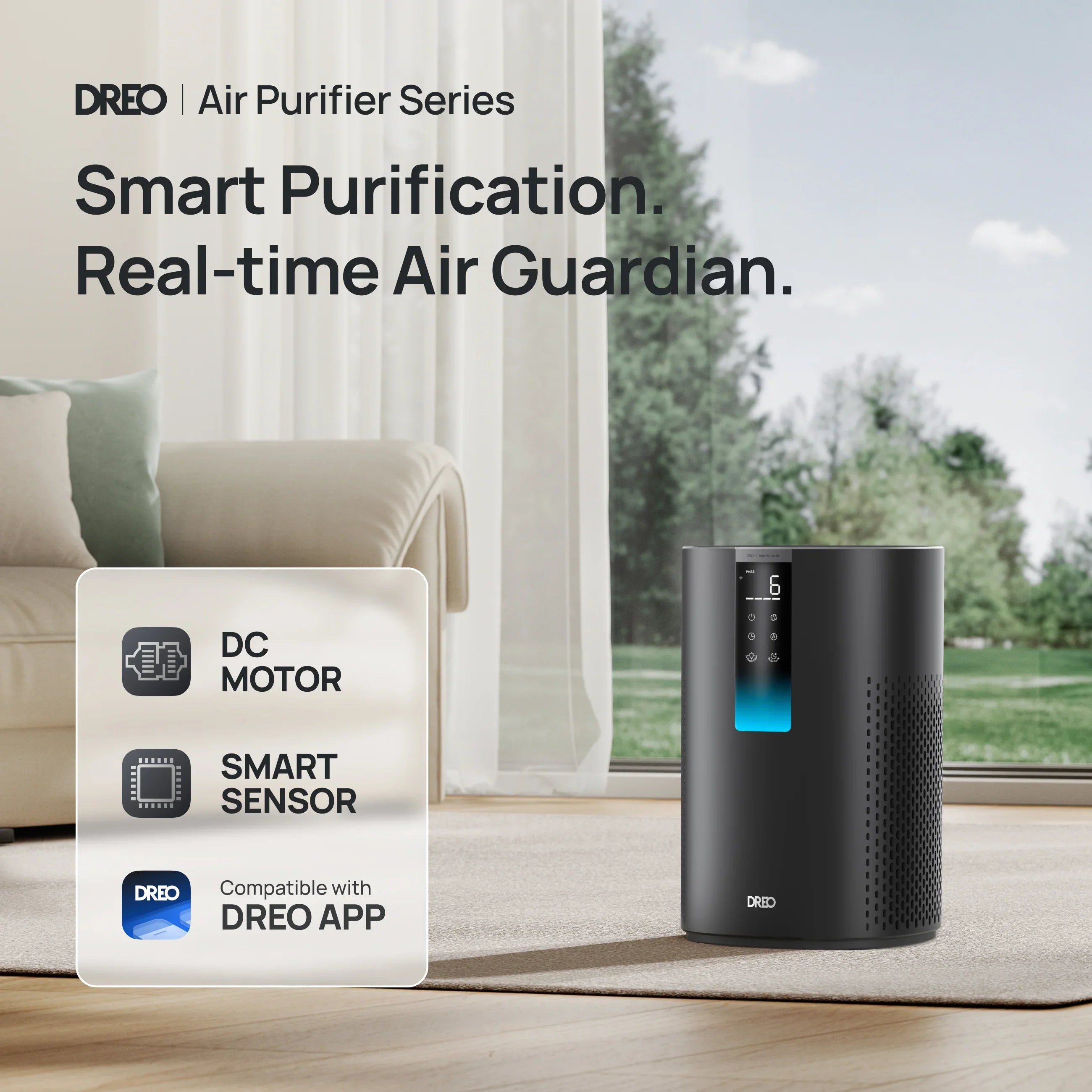 Smart Air Purifier Macro 505S - DREO
