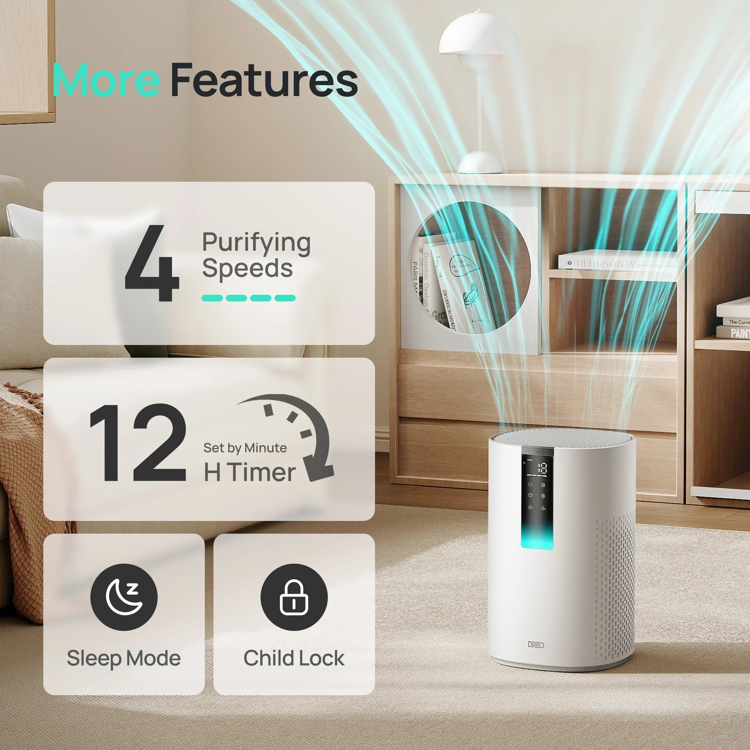 Smart Air Purifier Macro 505S - DREO