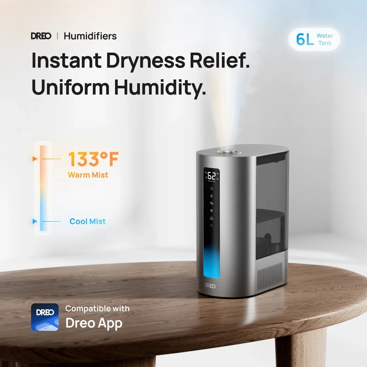 Smart Humidifier HM713S 6L - DREO